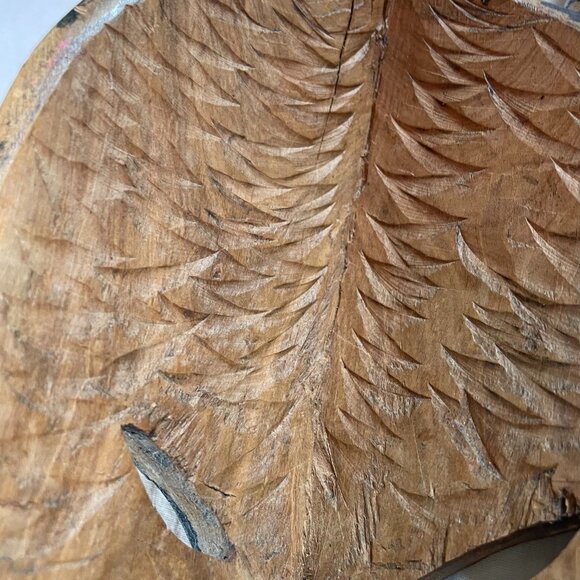 Large Tribal Mask Giraffe Authentic African Hand Wood Carved Hand Painted u - Picture 8 of 11